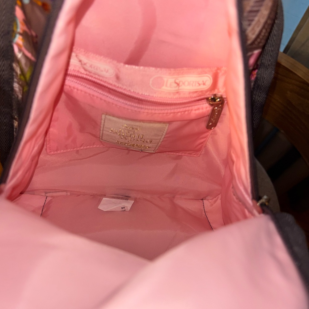 Lesportsac it's a small world Disney Moroccan sun mini backpack - Picture 9 of 10